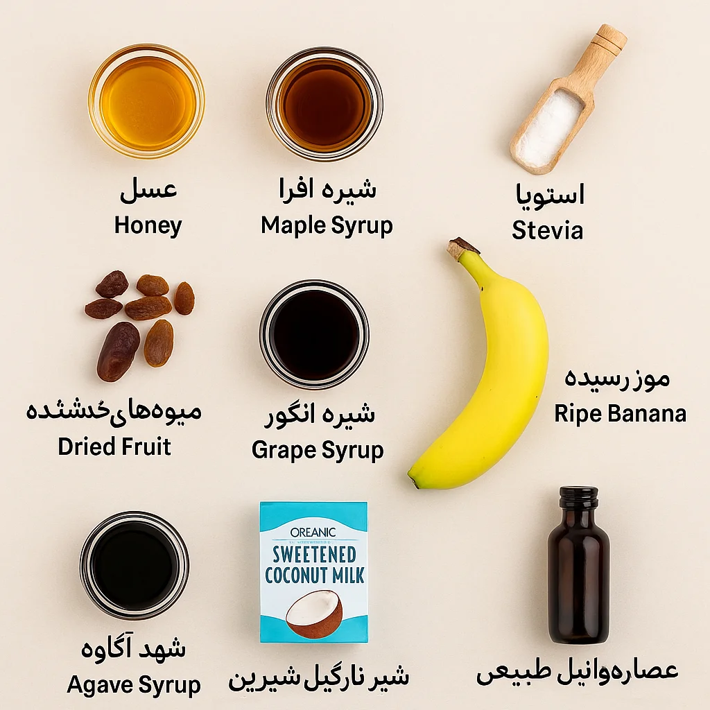 ۱۰ جایگزین سالم شکر در نوشیدنی‌ها