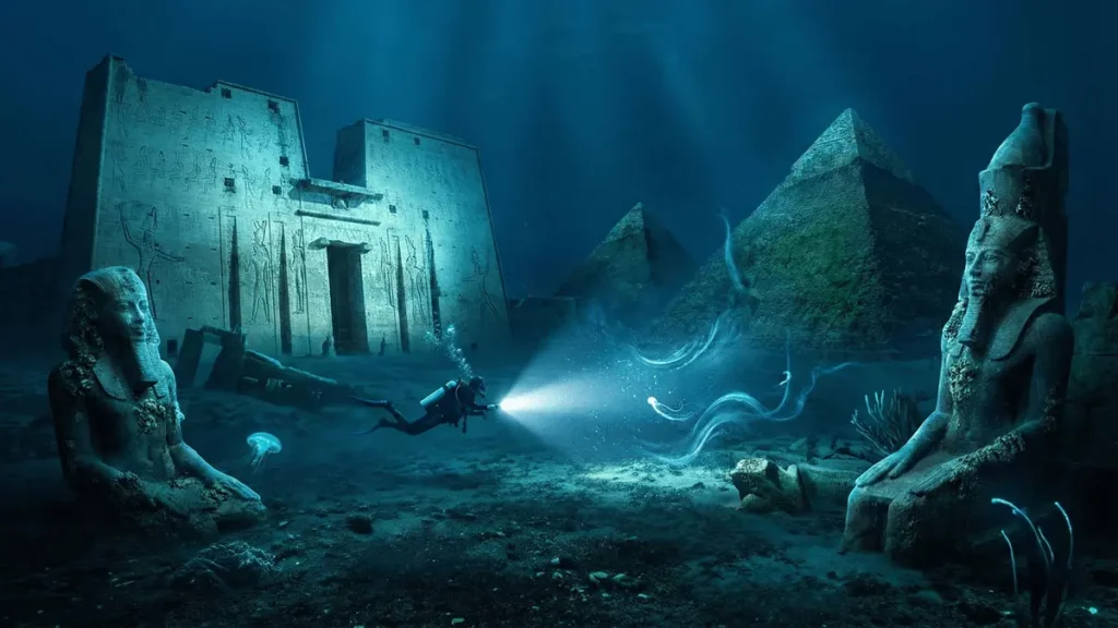 ۱۰ شهر گمشده زیر آب که شما را شگفت زده می کنند!